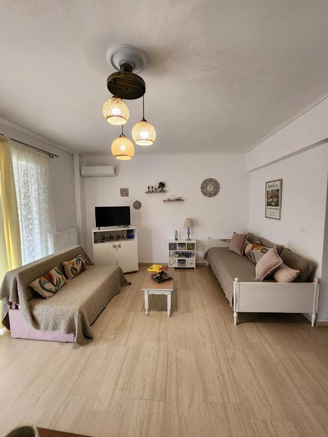 Queen Aspri Apartment 3' Min To The Beach! Antikyra Exterior foto